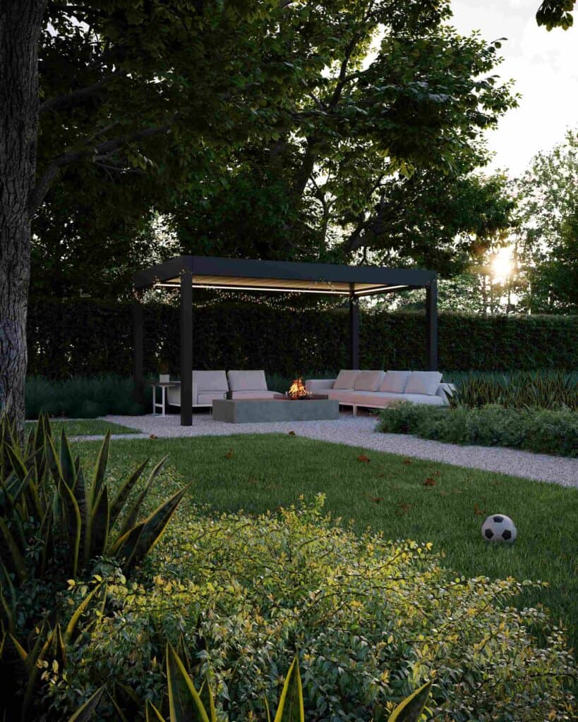 Gartenlux Kubistisch Zijkant Overkapping15 Cam Onder Cshading Lightmix