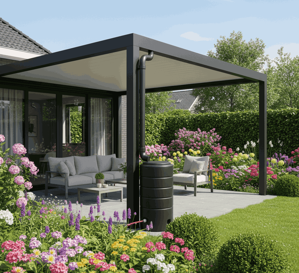Overkapping Tuin Met Ton.